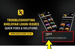 Read more about the article Troubleshooting Kheloyar Login Issues: Quick Fixes & Solutions